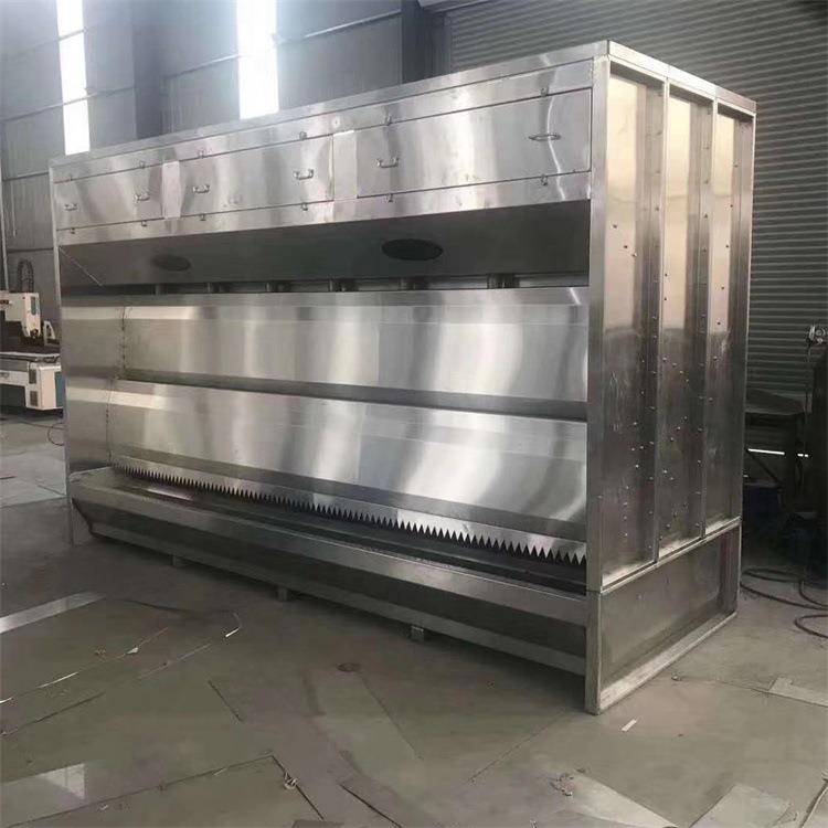 双层水旋柜家具漆雾净化型无泵水幕水循环漆物净化烤漆除尘设