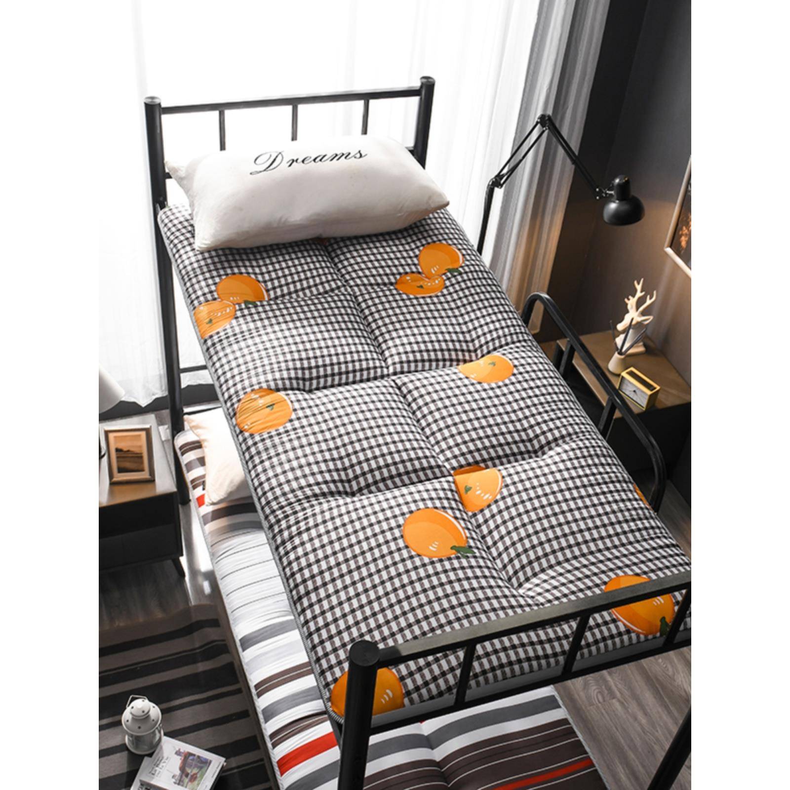 ll加厚榻榻米地垫折叠懒人睡垫午休睡觉垫子打地铺学生宿舍床