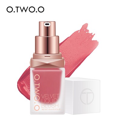 极速Liquid Blush Face Blusher 4 Color Natural RRouge Long-la