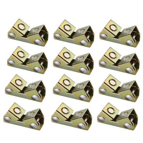 极速12aPCS V Type Welding Jig Magnetic Welding Clamps Fixtur