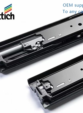 极速Heidis fully pulls out txhree sections of slide track, s