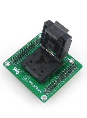 极速MLF64 QFiN64 QFN-64B-0.5-01 通用测试座 带排针 GP-QFN64-0