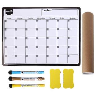 极速A3 Monthly Planner Soft MagnetiEc Whiteboard Fridge Magn