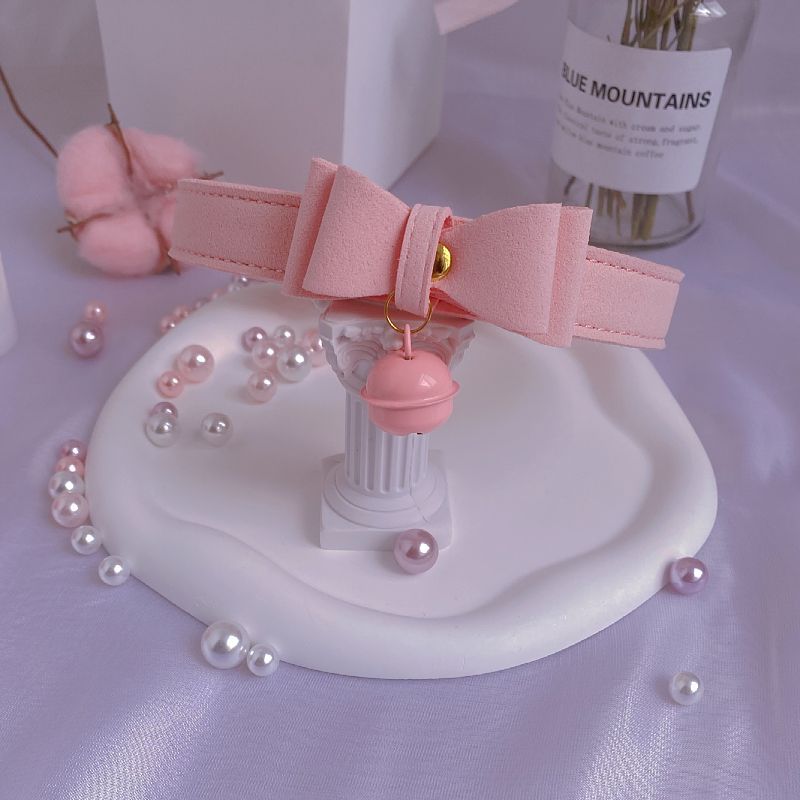 极速脖子饰品颈带项圈女朋友颈链脖环M铃M铛牵引项圈情侣女仆牵引