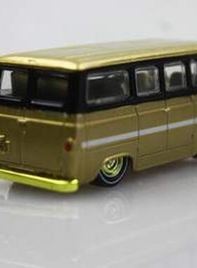 极速M2 164 1965 Ford Econoline Alloy car Pmodel GoldenVan