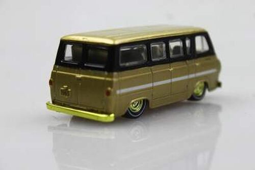 极速M2 164 1965 Ford Econoline Alloy car Pmodel GoldenVan