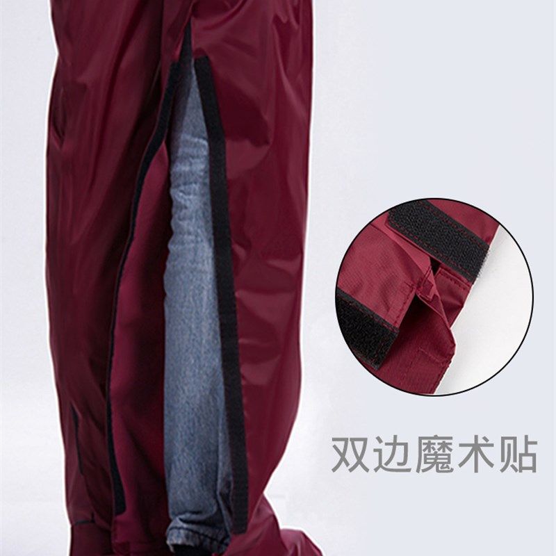 极速大人儿童防雨裤腿套加长加厚护腿护膝长筒Q套骑电动车男女防