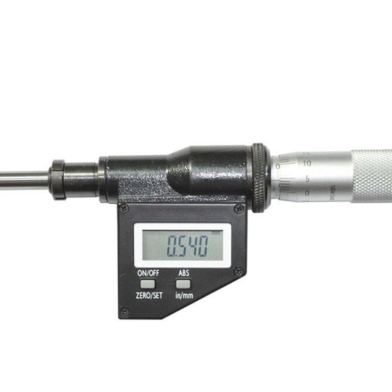 极速数显微分头 千分尺头 测微头 0-25mm/0-50mPm分辩率0.001精度
