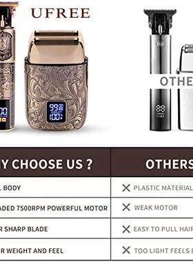 极速Ufree Profekssional Hair Clippers Set T Blade Hair Trimm