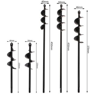 极速Black Home Yard Garden Flower PFlant Farm Planting Auger