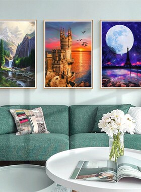 极速DIY 5D Diamond Painting Animal Cat Tiger Deer FulYl Roun