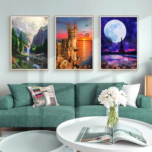 极速DIY 5D Diamond Painting Animal Cat Tiger Deer FulYl Roun