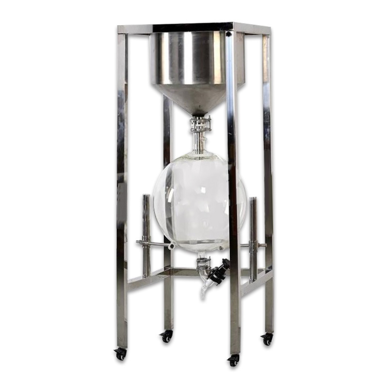 极速真空抽滤器立式10L实验室溶剂过滤装置不锈钢W布氏漏斗固液分