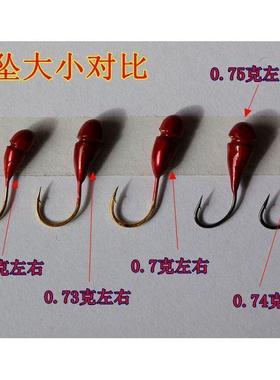 极速朝天钩连g云港特大重量吧嗒嘴砸嘴钩金千又10克铅坠渔乐前线