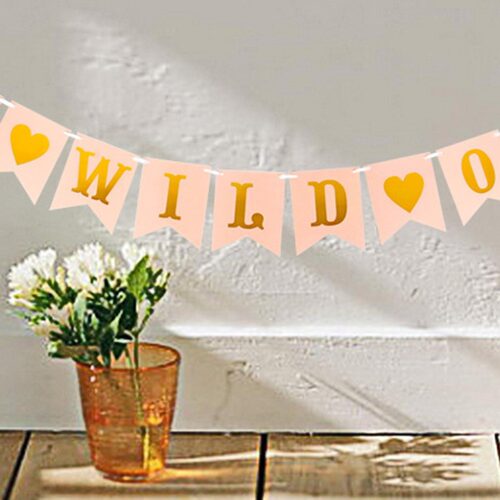 新品Birthday Decoration Bunting BirthdIay Party Supplies Fis