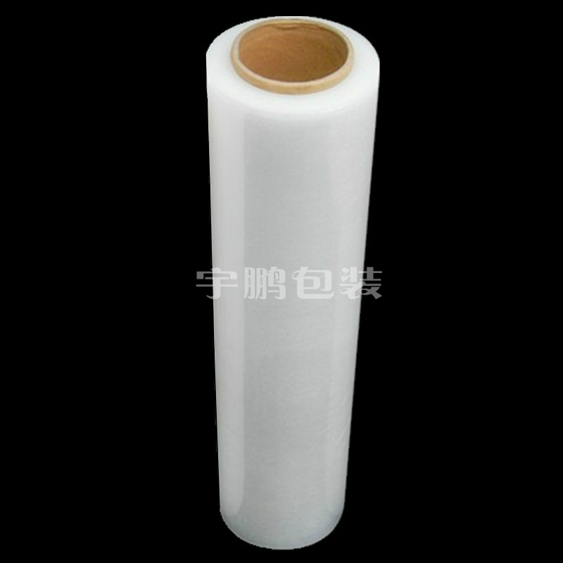 极速50厘米宽优质pe缠绕膜y拉伸膜包装膜料塑料膜保鲜膜净膜3公斤