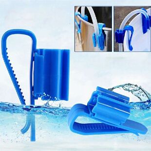 极速2Pcs Aqugarium Filtration Holder Water Pipe Hose Mount