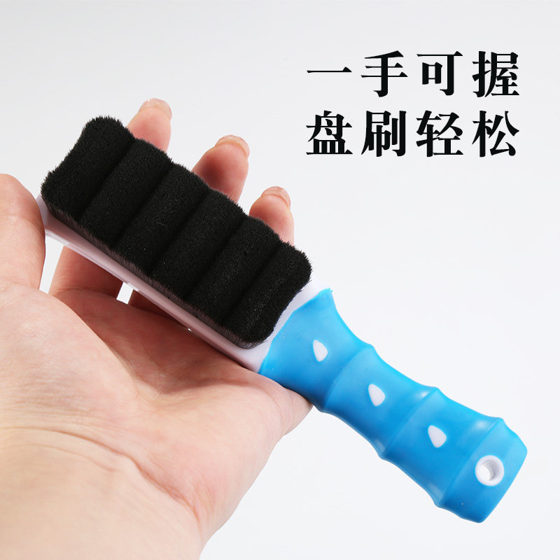 新品文玩a万毛刷竹炭丝刷金刚核桃橄榄核菩提挂瓷上色包浆保养工