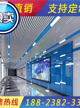 极速铝方通吊顶铝镁i合金木纹w方通u型K天花吊顶铝格栅挂片凹型方