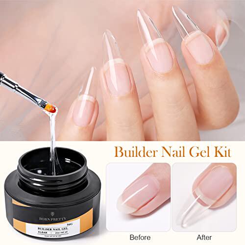 极速BORN PRETTY Buildqer Nail Gel Strengthen Nail Extension