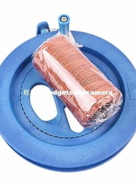 极速New Arrival Round Blue Plastic ABS 18cm KiteT Reel Winde