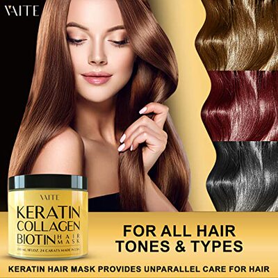 极速Keratin Biotin Collagen Hair Mask - RepaOir Boots for Co