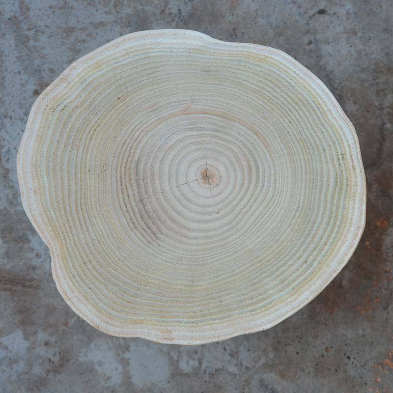 极速枣木墩子原木树桩实木树墩根雕茶几凳子茶凳圆凳花Z架艺术奇