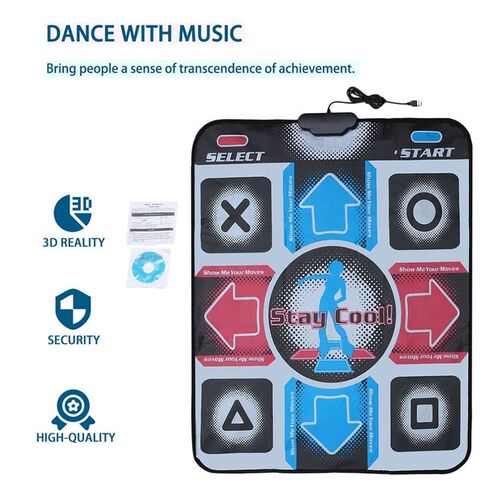极速HD Revolution Non-Slip Dancing Step Dance MaSt Pad Pads