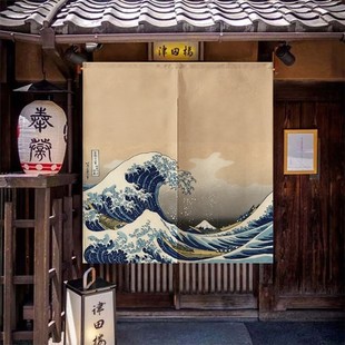ukiki japanese 极速japanese kanragawa curtain half