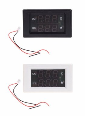 极速DC 600V 20A Dual Digitalx Voltmeter Ammeter Volt Amp Tes