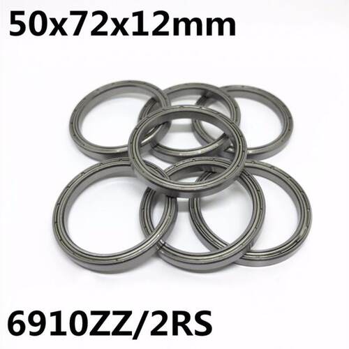 极速10PCSe 6910ZZ 6910-2RS Thin wall ball bearings 50x72x12