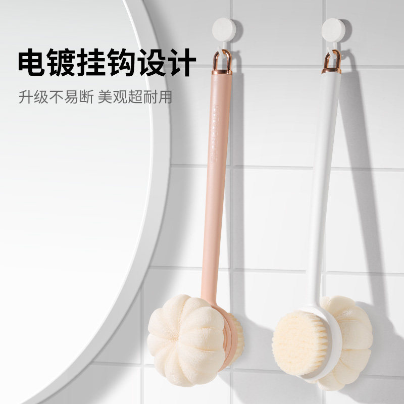 极速沐浴刷搓澡神器搓泥浴花身体双面软毛家N用懒人长柄擦后背洗