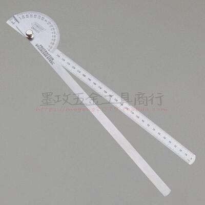 新品工具加长角度尺25vCM 分度尺分度规木工划线工具