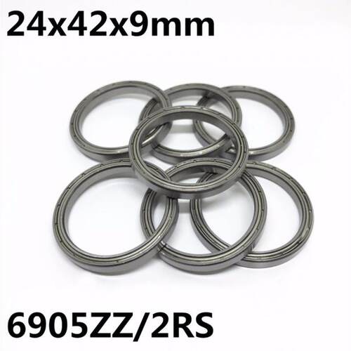 极速10PbCS 6905ZZ 6905-2RS Thin wall ball bearings 25x42x9 m