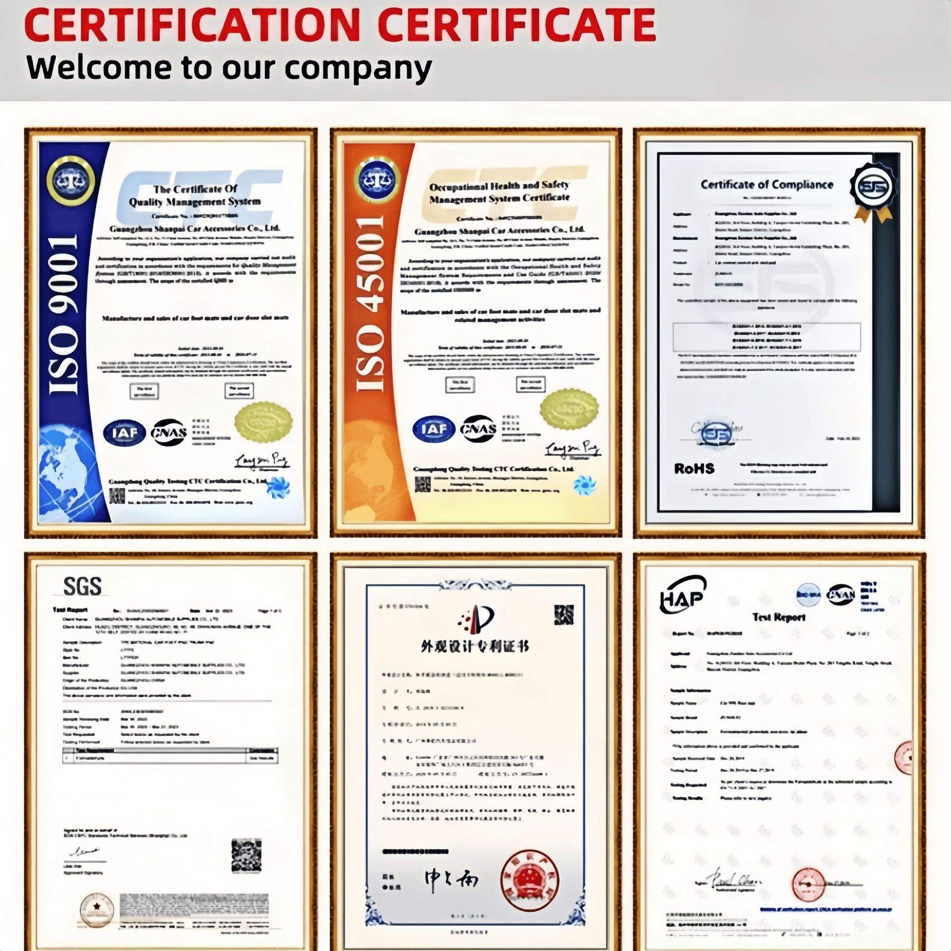 TPE car floor mats for 16-22 Serena C27 RHD Rubber Floor