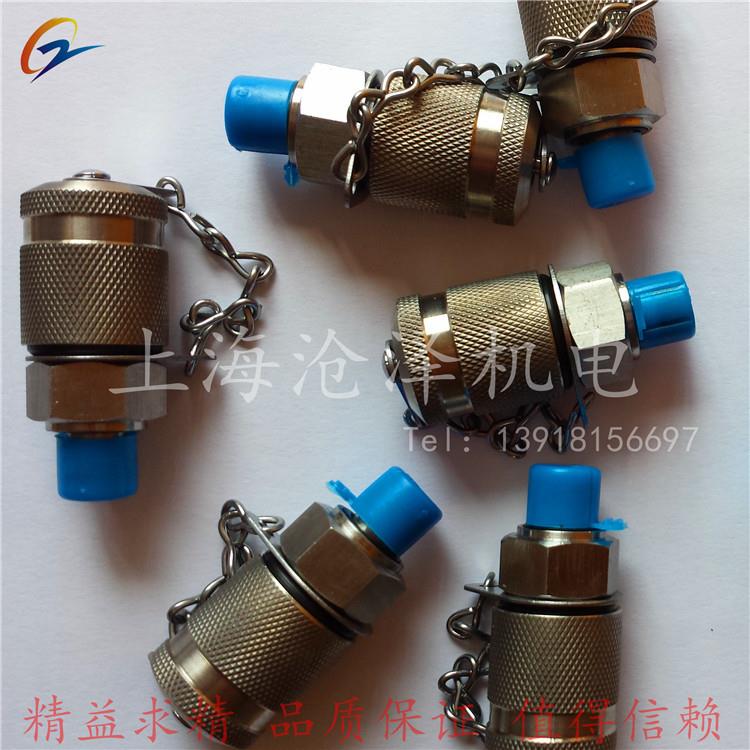 316不锈钢测试点测压接头PT-10SMK20-G1/8-PC-V2AG1/8ED