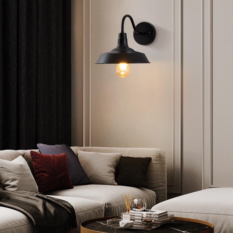 户外壁灯阳台走廊过道灯庭院小区大门入户门厅防水工业风感应壁灯