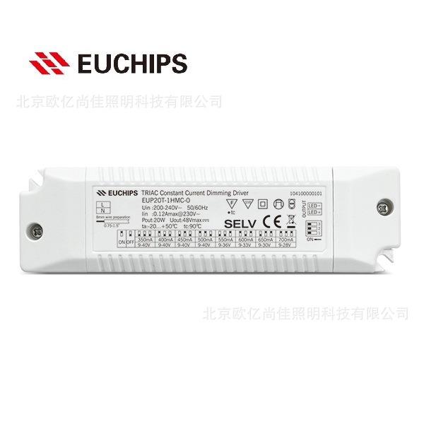 EUCHIPS欧切斯可控硅EUP20T-1HMC-0700mA20W恒流调光电源
