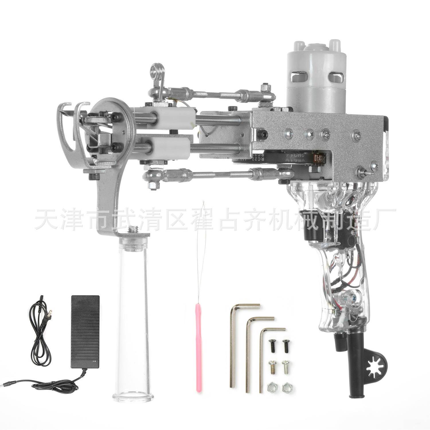 透明色圈绒tufting枪地毯织布机AK圈绒簇绒枪手工地毯簇绒机