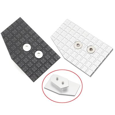 适用宝/马G310GSG310R后刹车踏板加大刹车脚板扩展铝合金银色