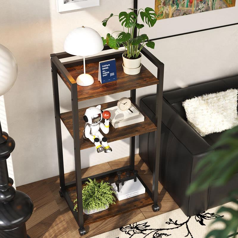 外贸茶几客厅边几柜创意小方桌简约置物架卧室小户型床头小桌子