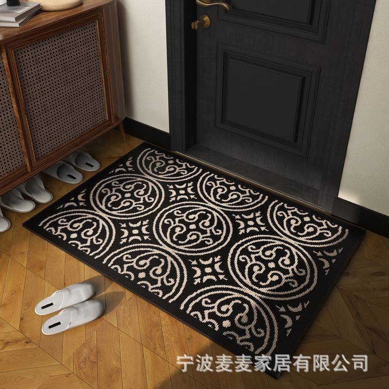 丙纶地毯美式入户地垫门垫家用高级进门除尘防滑脚垫吸水垫子