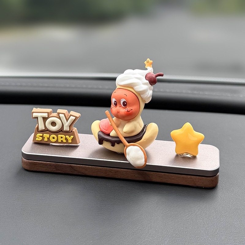 星星人车上临时挪车号码电话牌创意摆件装饰可隐藏小惊喜礼物通用