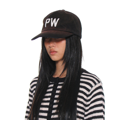 水洗棉质PW刺绣5片式棒球帽
