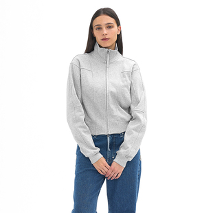 女休闲百搭宽松双拉链连帽短外套 秋新款 韩国正品 PARTIMENTO