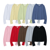 长袖 百搭修身 T恤 PARTIMENTO 25SS国内现货女士修身 上衣 韩国正品