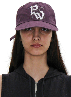 韩版贴布刺绣标棒球帽 韩国正品 PARTIMENTO 可调节软顶遮阳户外