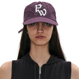 韩版贴布刺绣标棒球帽 韩国正品 PARTIMENTO 可调节软顶遮阳户外