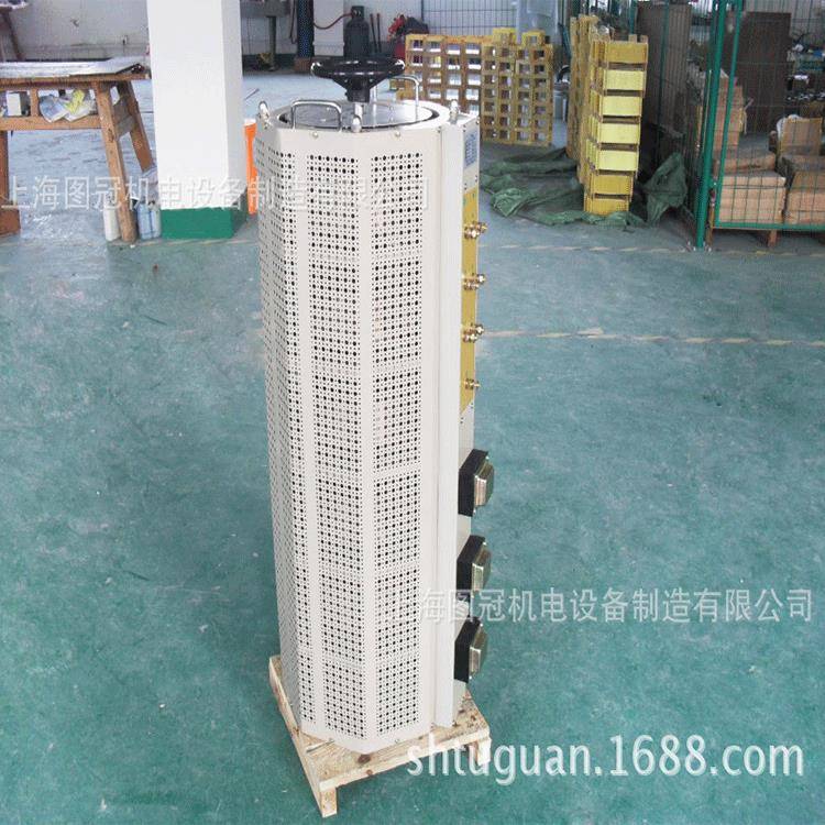 TSC-0KVA三相接触调压器0-40V电动15KW0~500V电机调试实验