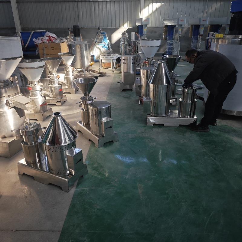 月饼馅泥骨机油漆沥青化工物料研磨机狗粮猫粮宠物饲料研磨机